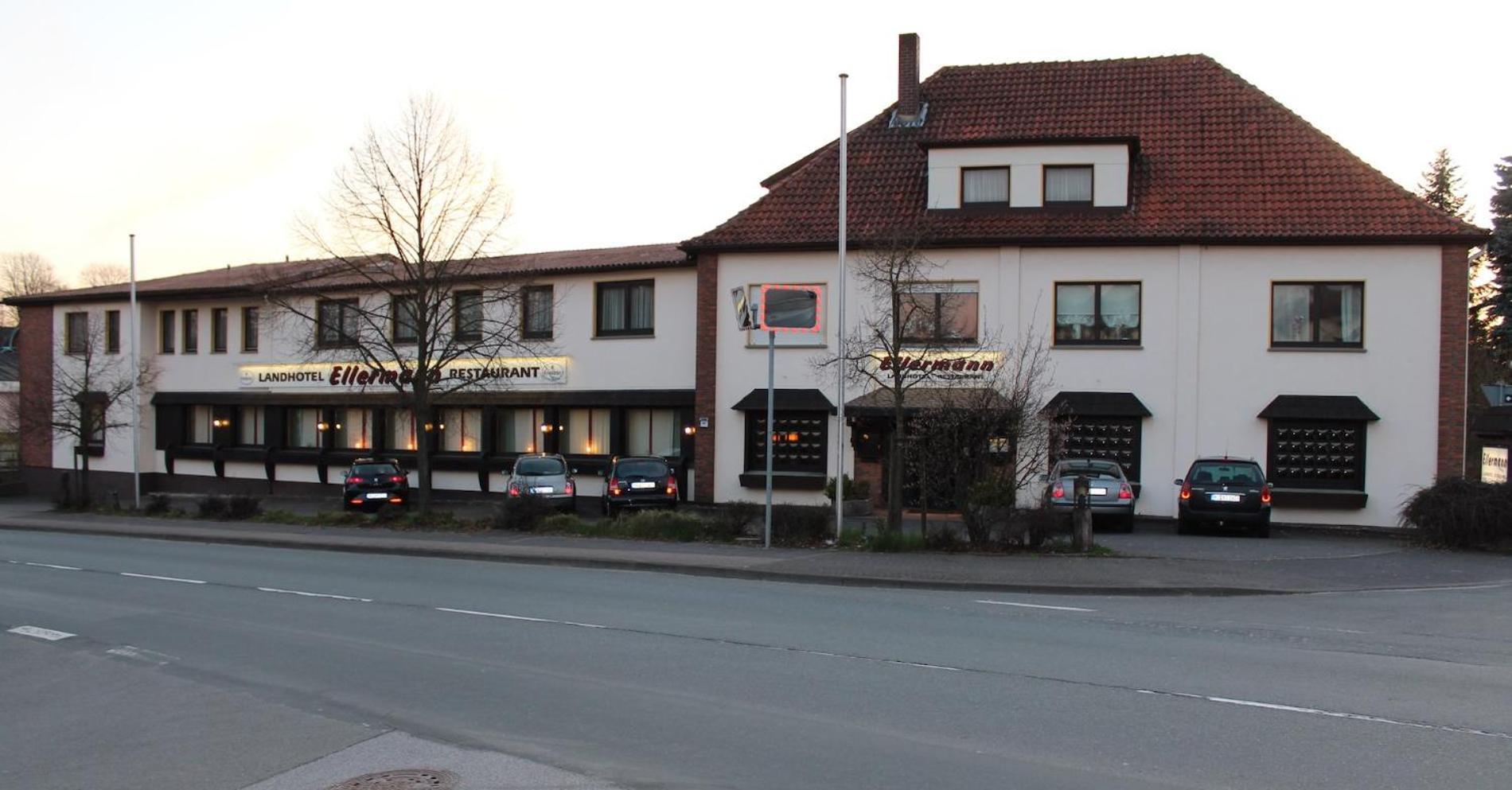 Hotel Ellermann Vlotho Buitenkant foto